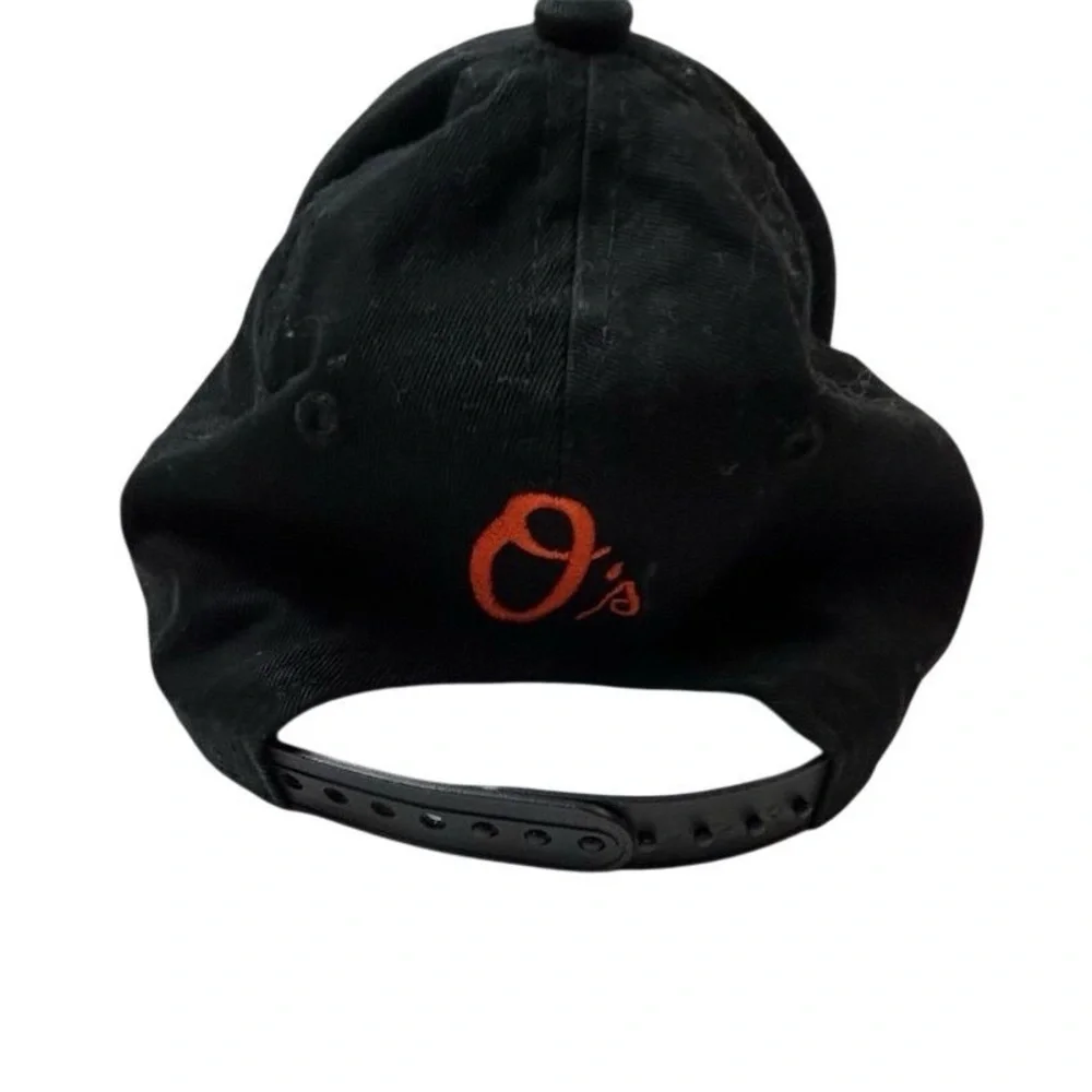 New Era Youth Baltimore‎ Orioles Adjustable Cap Black & Orange MLB Hat