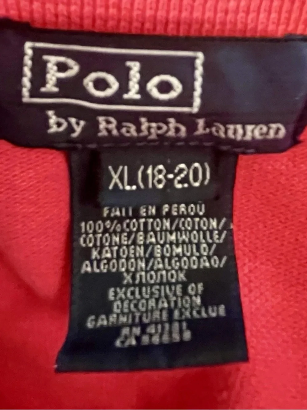 Ralph Lauren this polo