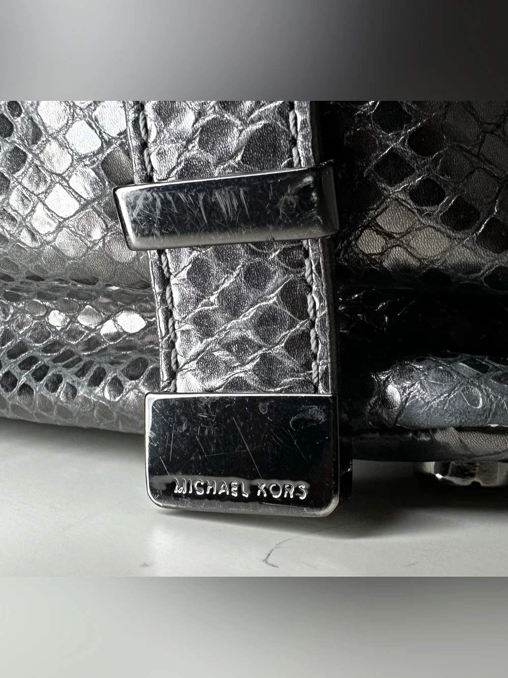 Michael Kors scratches day