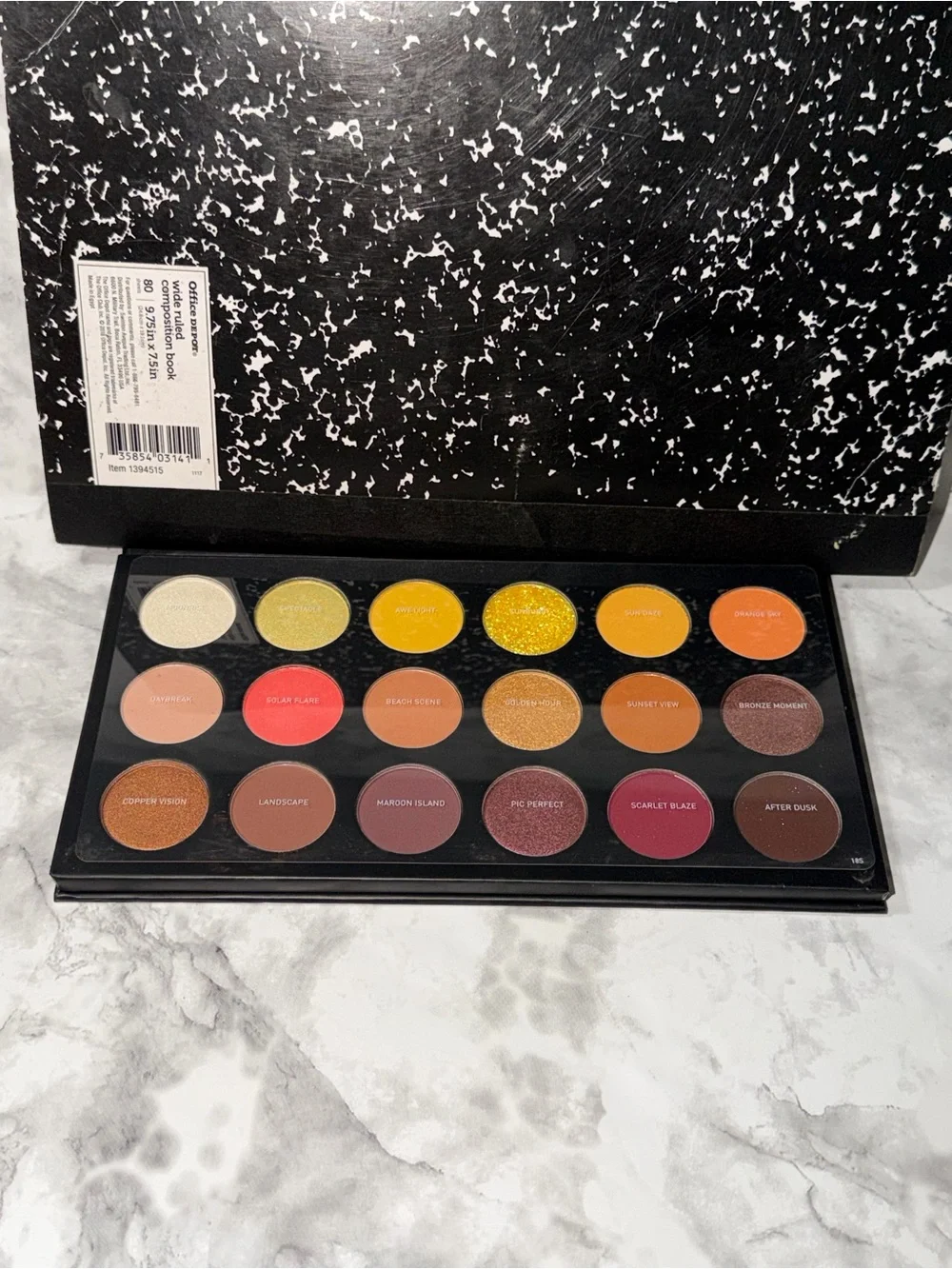 Morphe sunset beats pallette