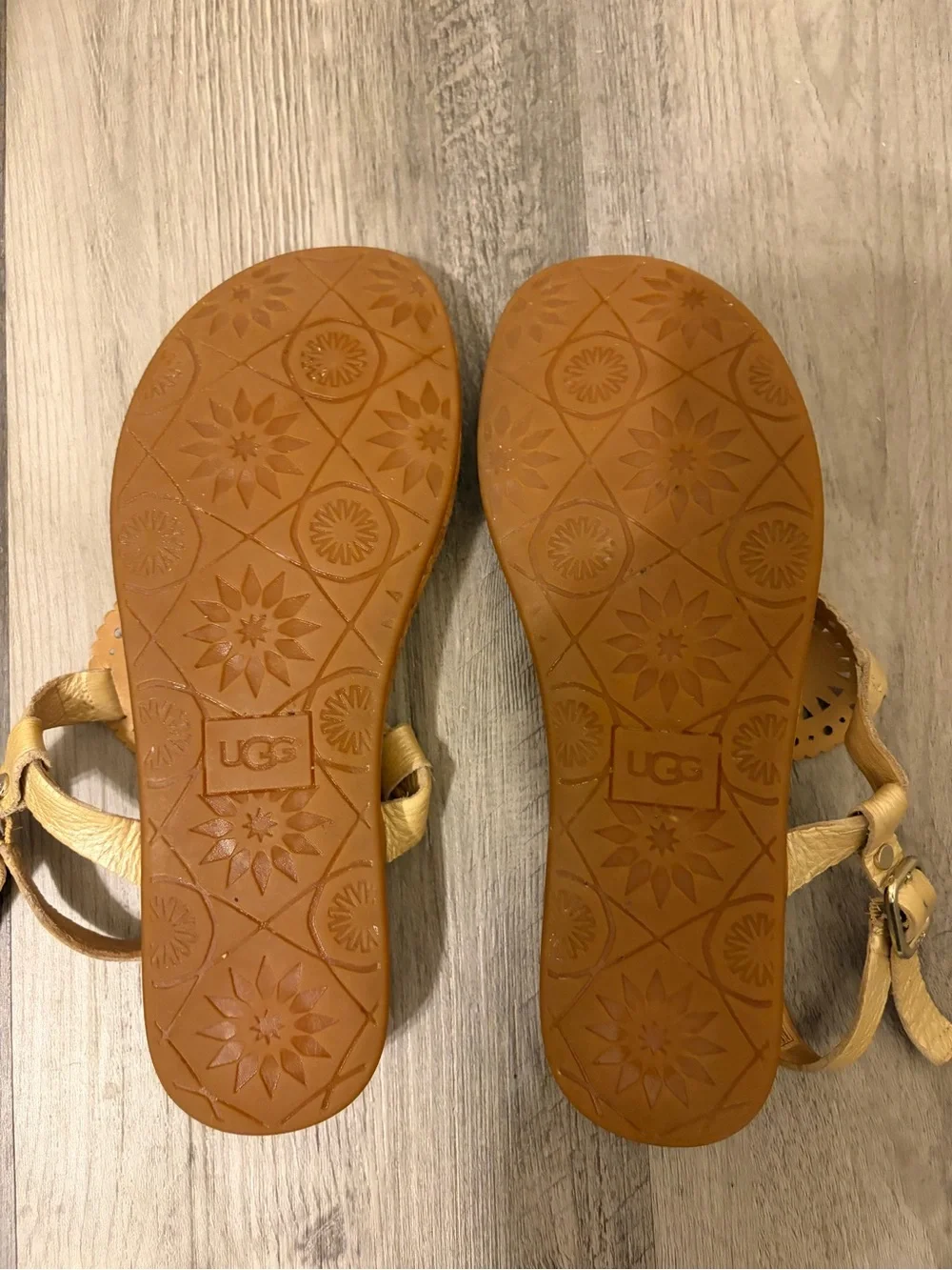 UGG cork wear
