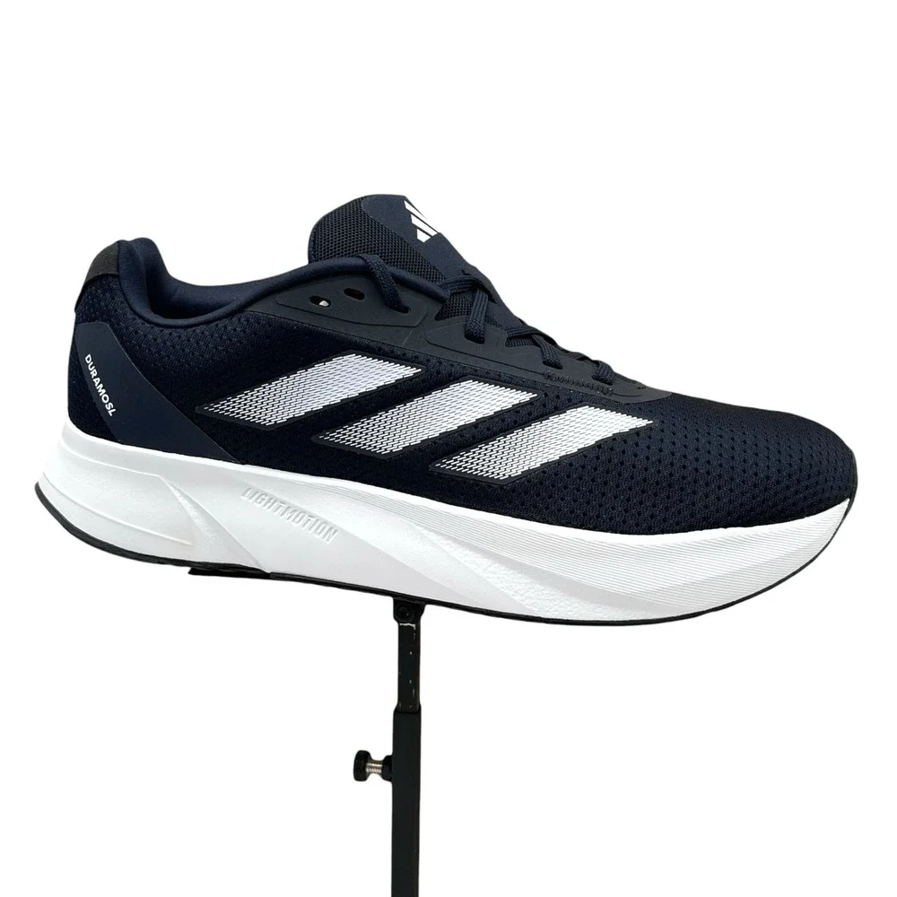 Adidas Duramo SL Mens Running‎ Shoes Size 12 Navy Blue White Athletic Comfort