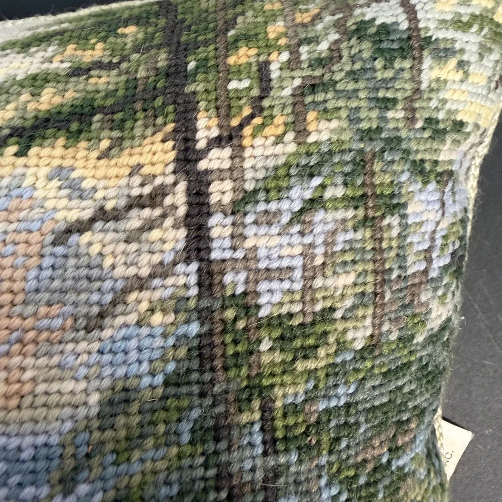 Imperial Elegance wolf needlepoint