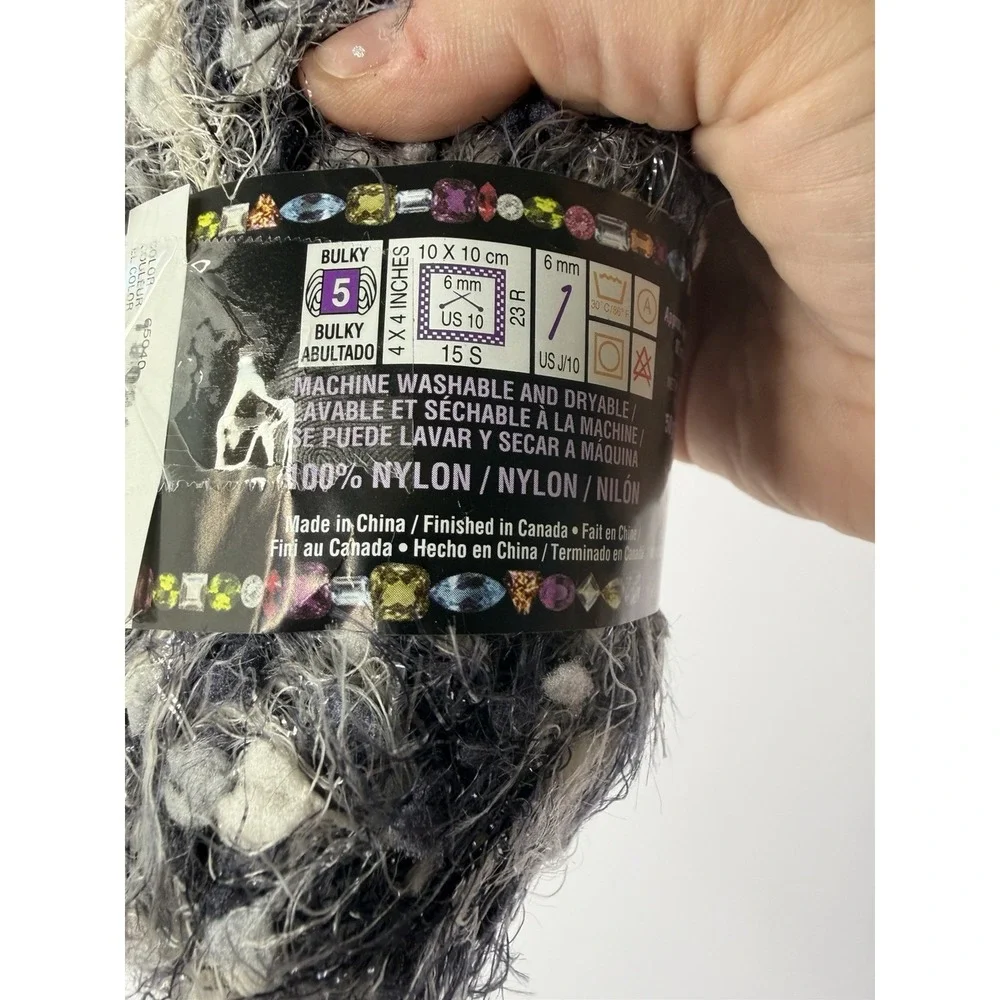 Bernat bling yarn