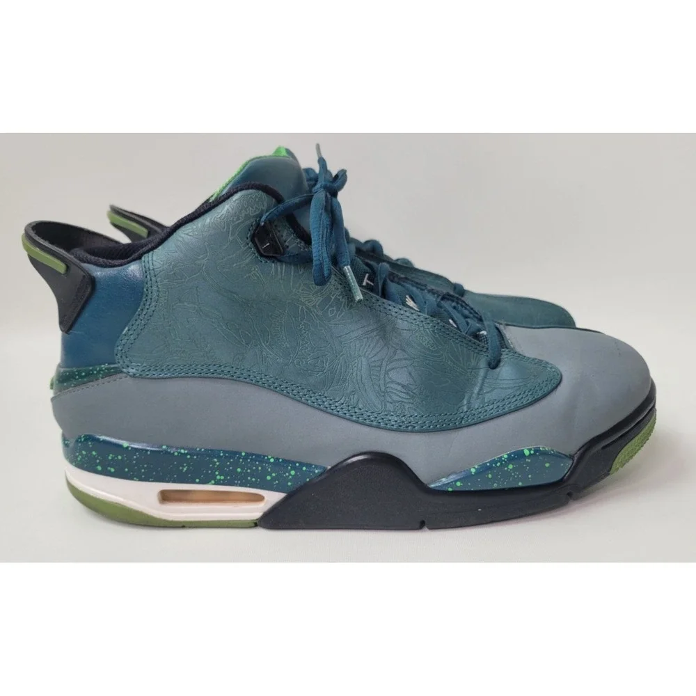 Nike Air Jordan Dub Zero Teal 311046-330 US Men Sz‎ 11