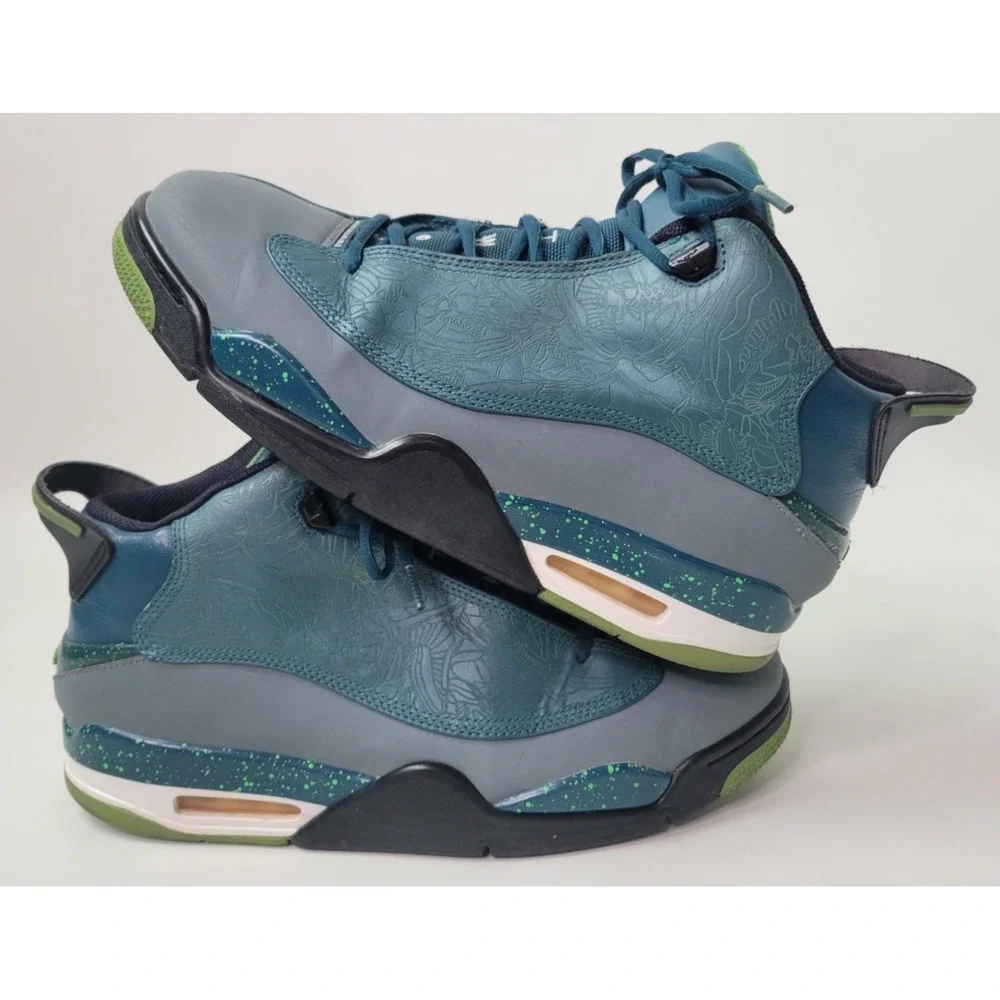 Nike Air Jordan Dub Zero Teal 311046-330 US Men Sz‎ 11