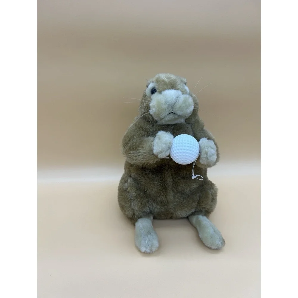 Gopher Holding A Golf Ball Golf‎ Club Head Driver Cover Plush 10