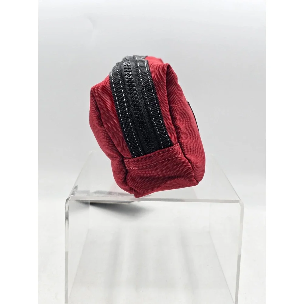 NWT True Religion Polyester Pouch - Color‎ Red - 8.75