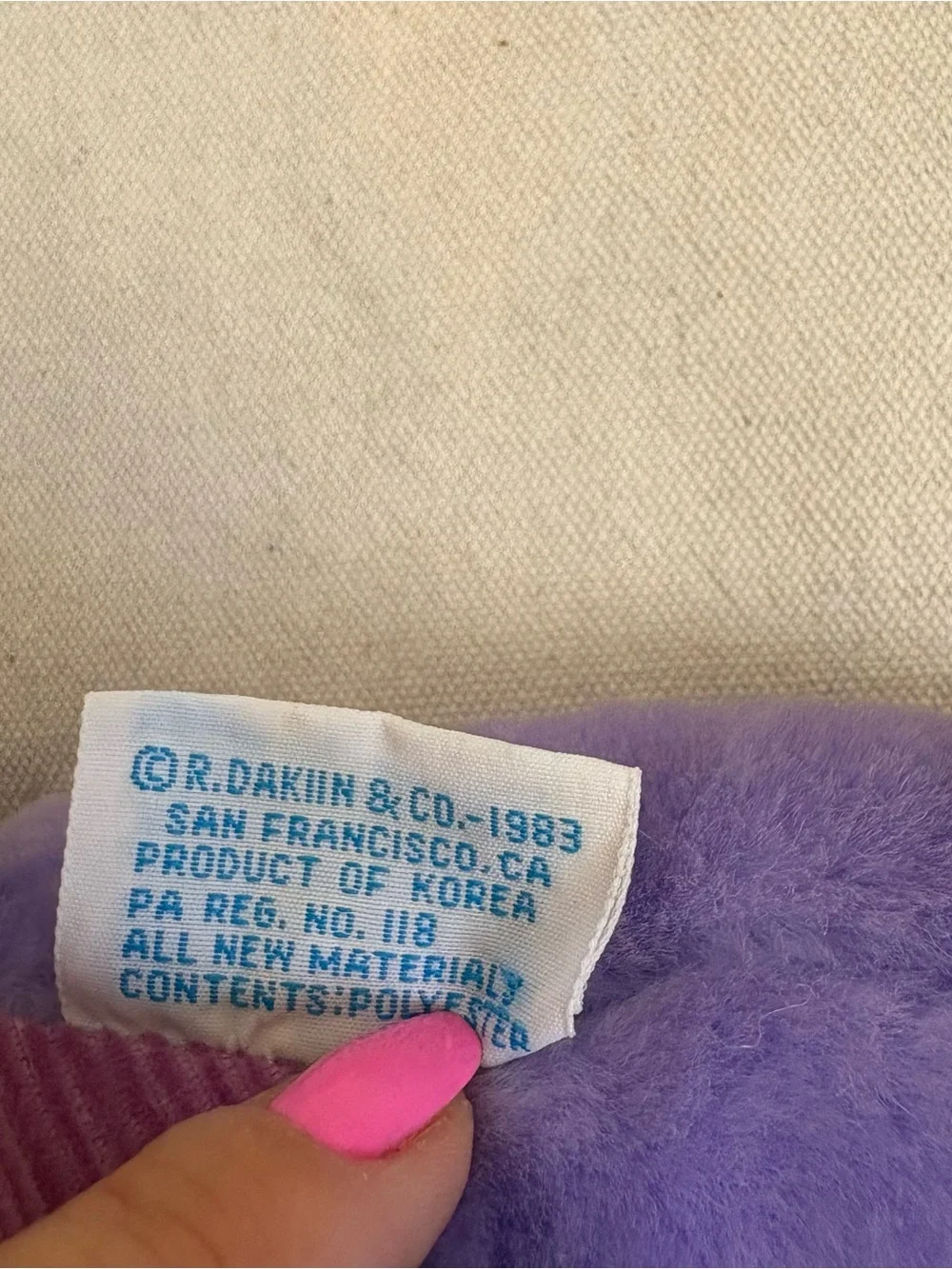 Dakin cute purple