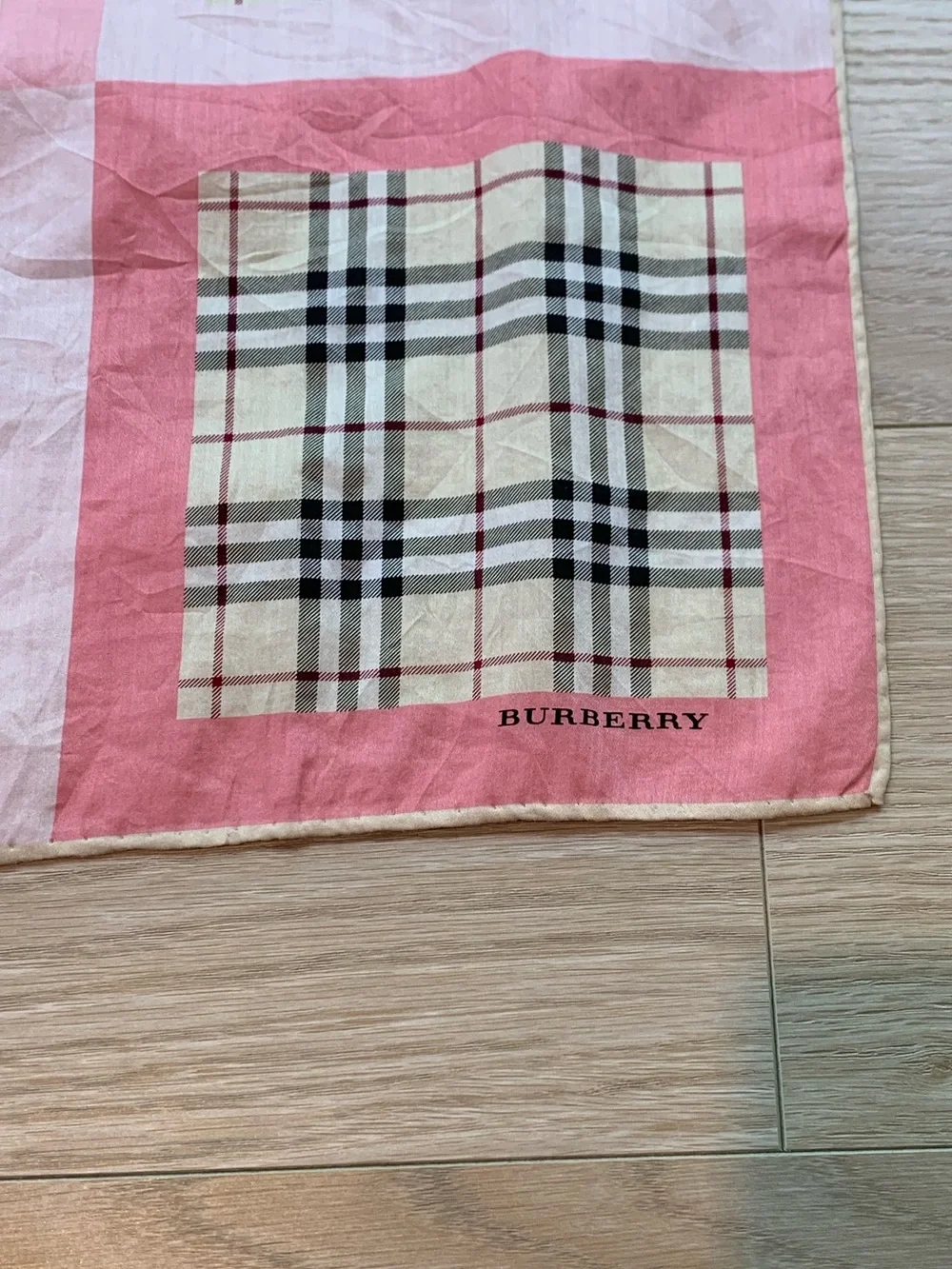 Burberry lightweight scarf