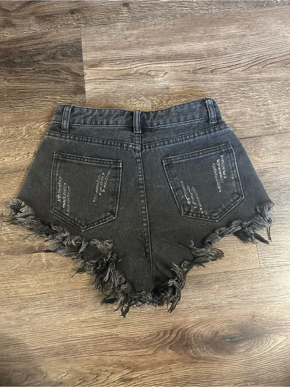 SHEIN black denim