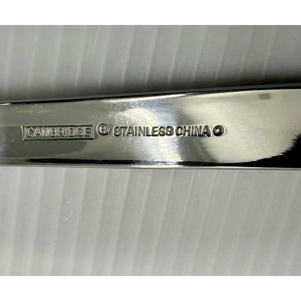 1 Cambridge Conquest 18/10 Stainless Serving Spoon  Replacements New In Packing