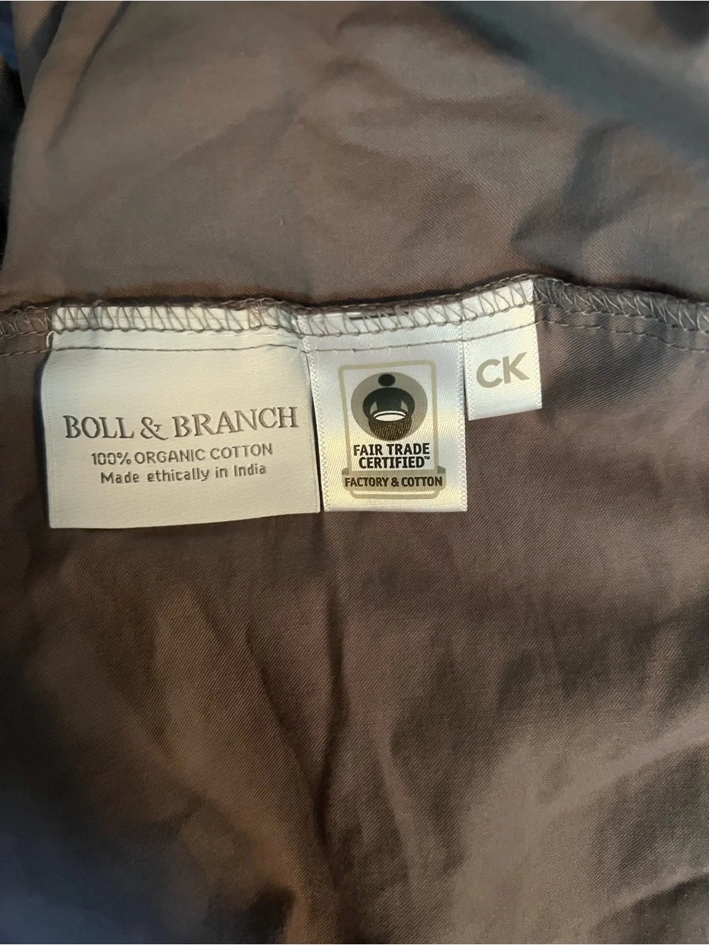 Boll & Branch smooth only