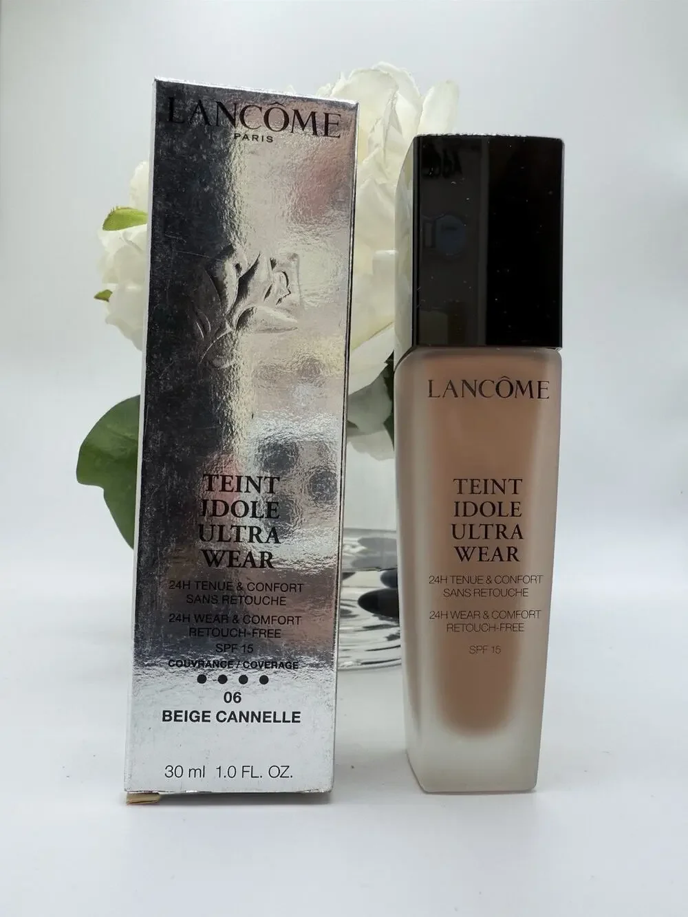 Lancome Teint Idole Ultra Wear 24H Foundation SPF 15 Beige Cannelle 06