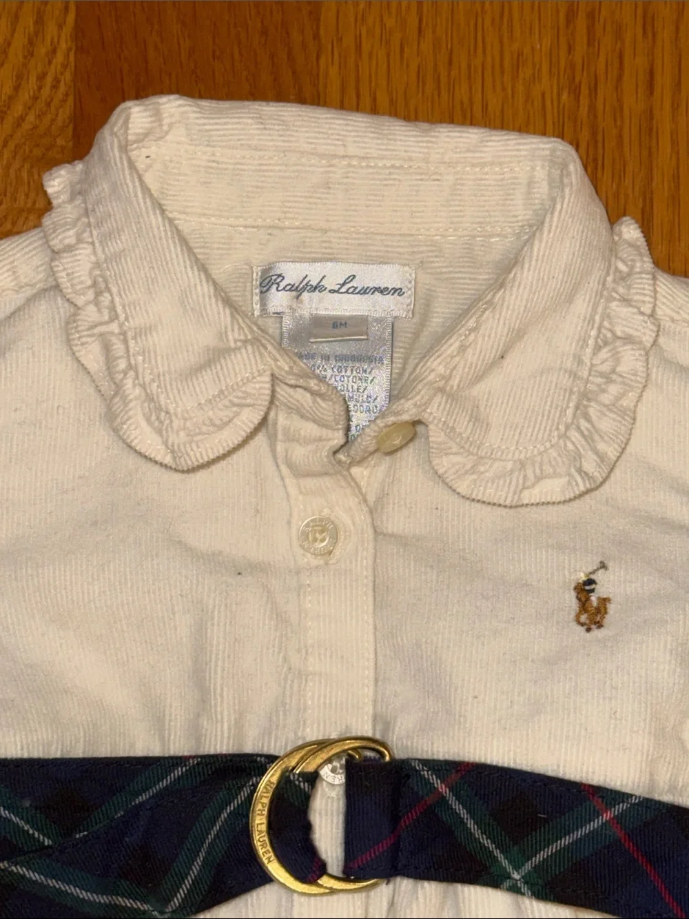 Ralph Lauren cream long