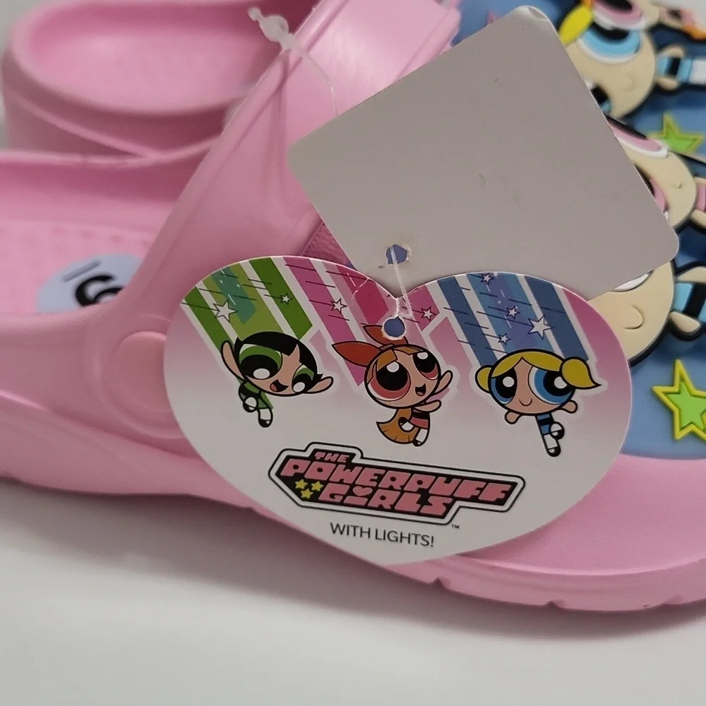 Powerpuff Girls Pink Kids Clogs