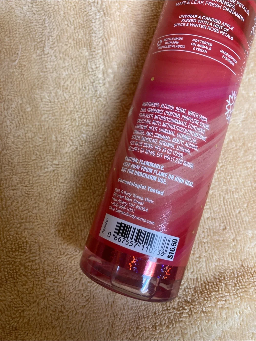 Bath & Body Works sweet apple
