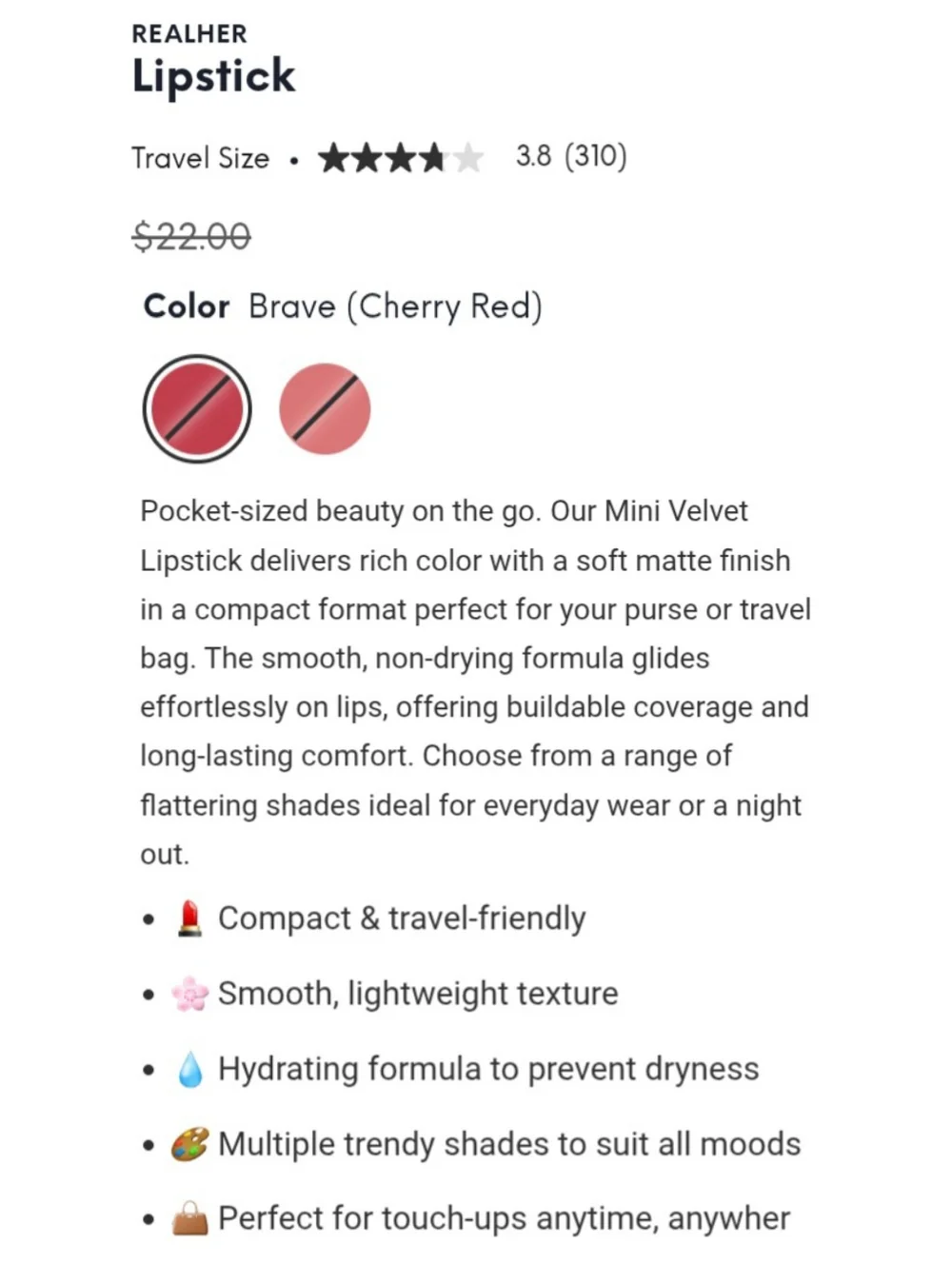 RealHer brave cherry