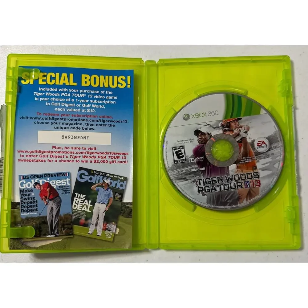 Electronic Arts tiger woods