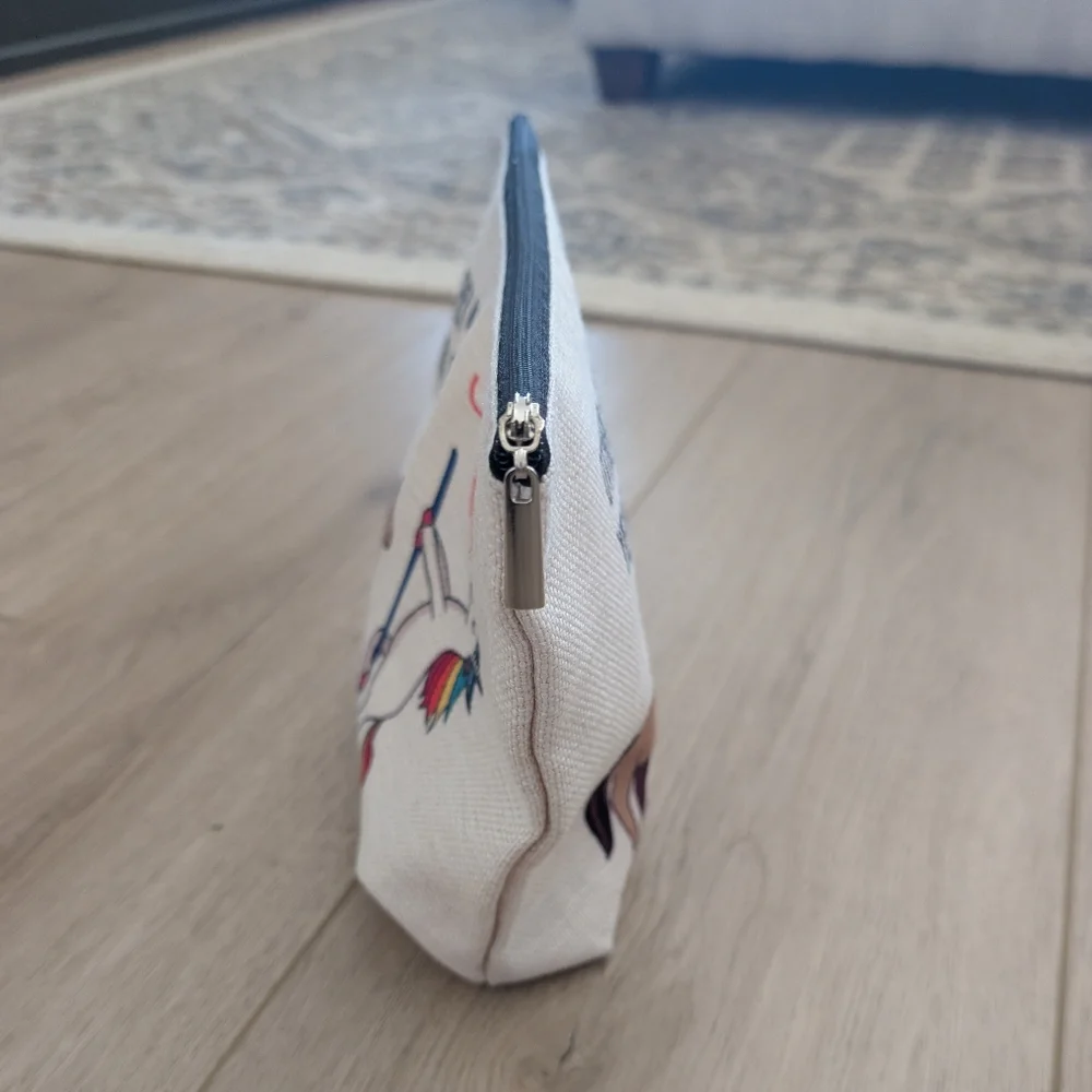40th Birthday Gift. Fun Unicorn and Horse Pouch.