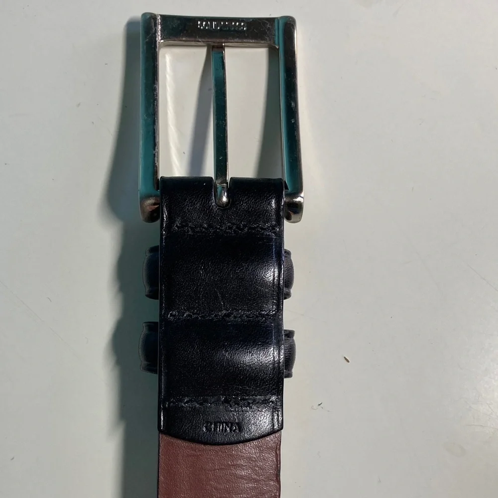 Roberto Villini black leather