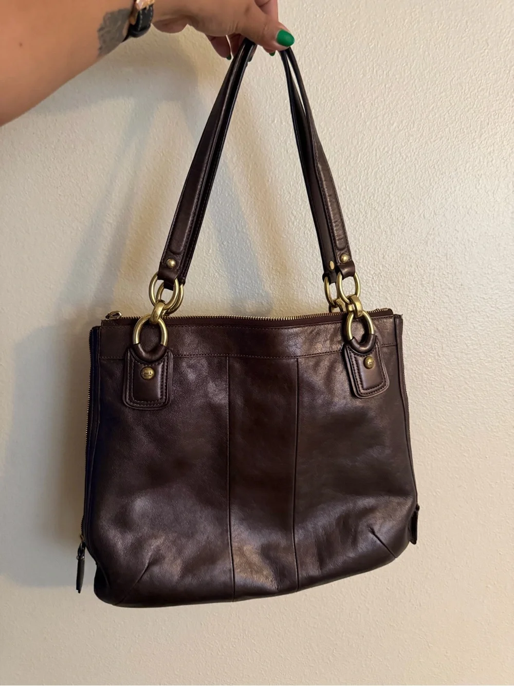 Coach pocket front double