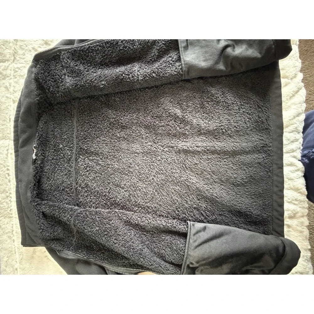 The‎ North Face Full-Zip Lightweight Fleece Jacket Black Men's Size XLarge
