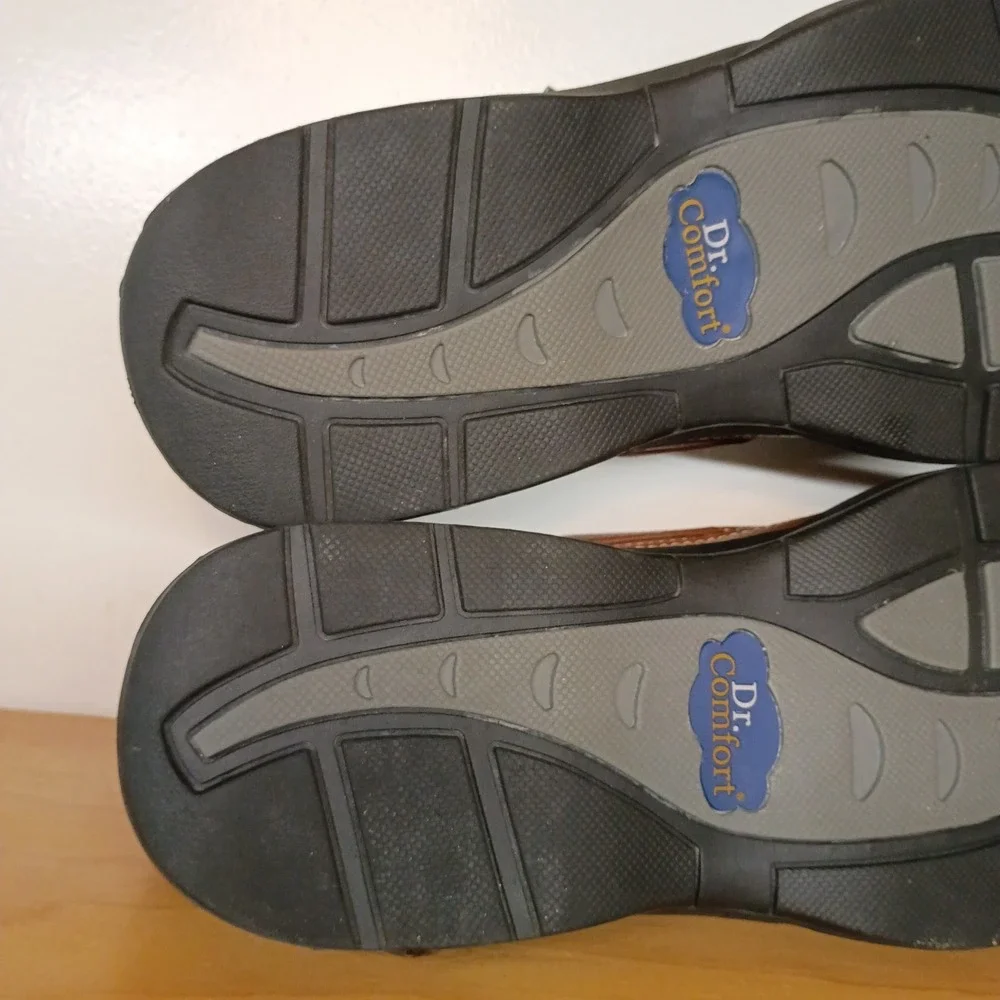 Dr. Comfort Patrick 8560 Men Therapeutic Leather Boat‎ Shoes Size 15 M Comfort