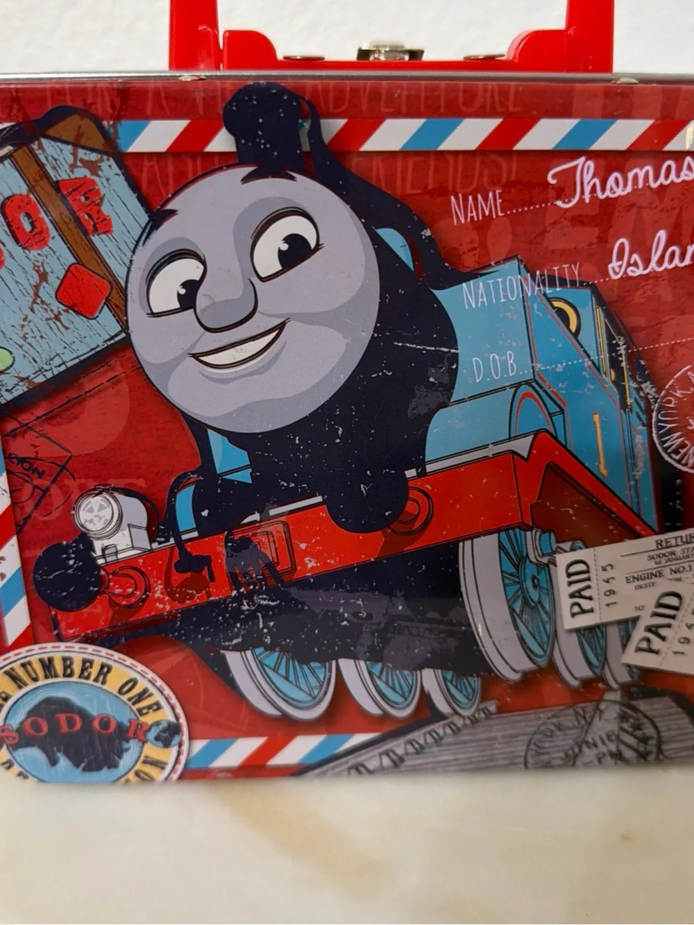 Thomas & Friends lunchbox excellent