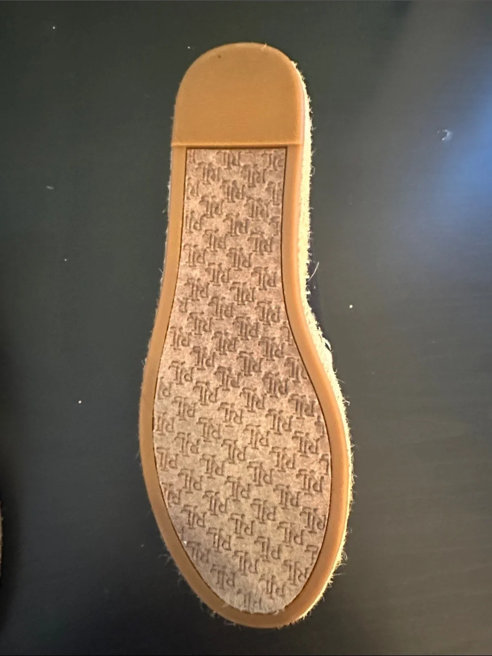 Lauren Ralph Lauren black canvas