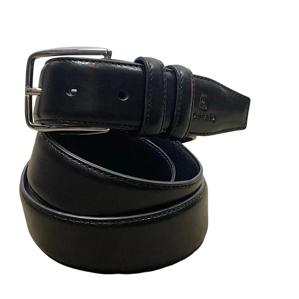 Roncato Vera Pelle‎ Italian Leather Belt Black Size 41
