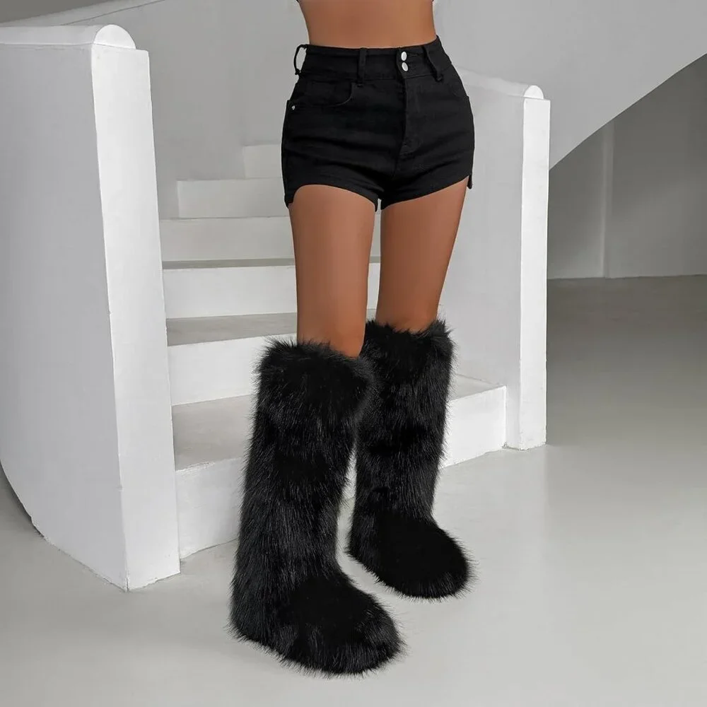 N/A fur boots