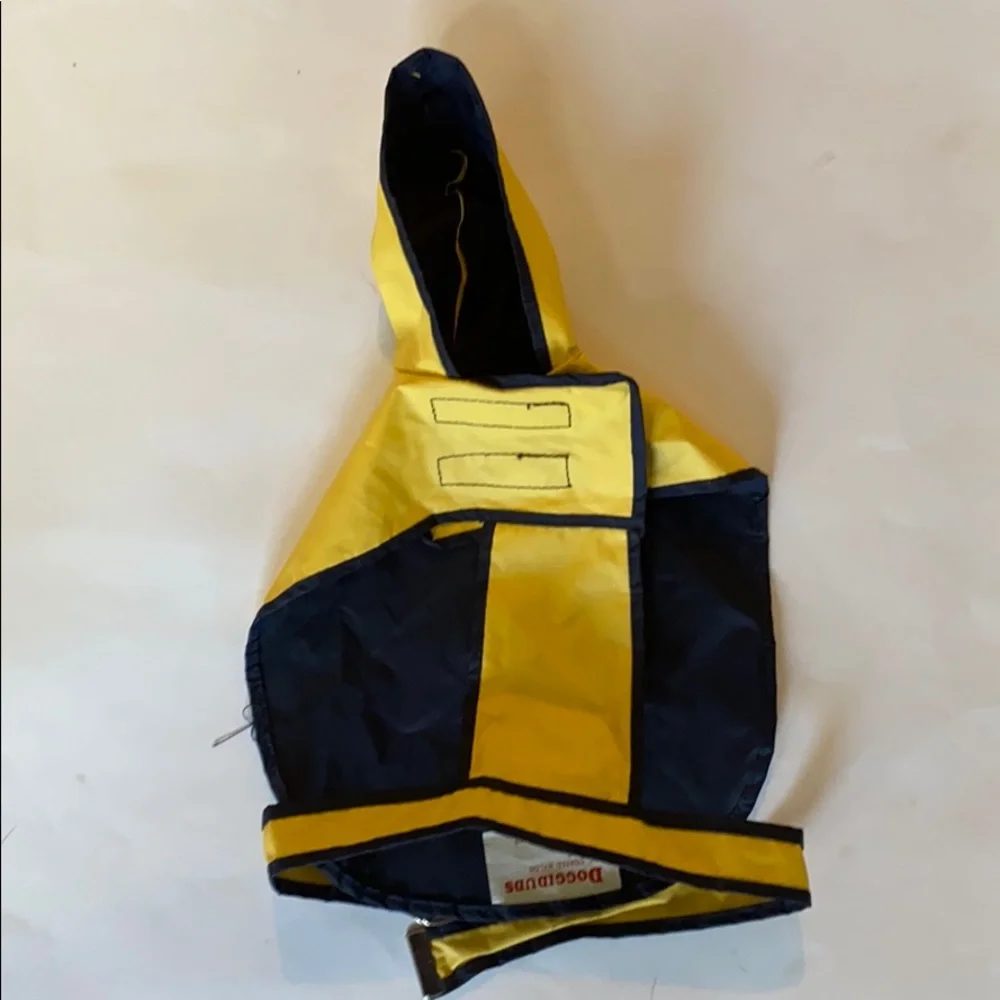 doggiduds yellow hooded