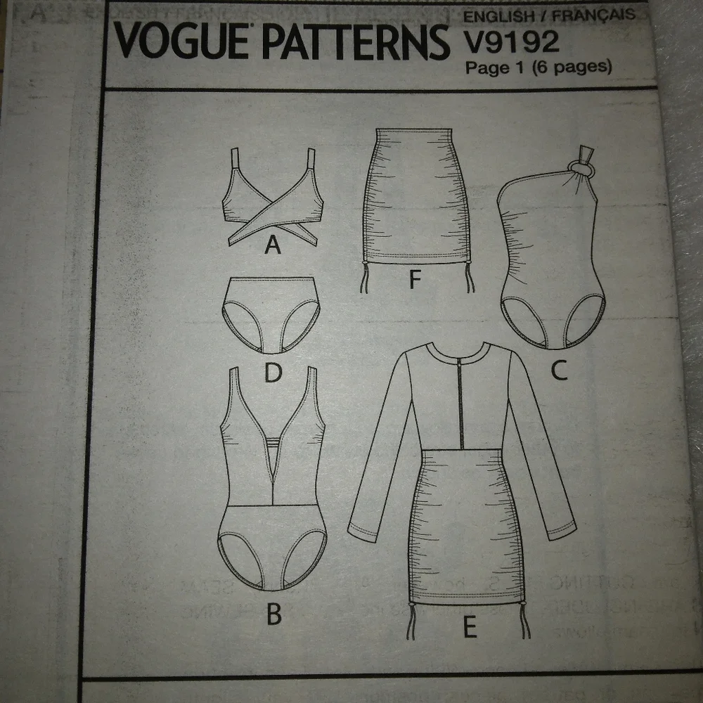Vogue v9192 sz