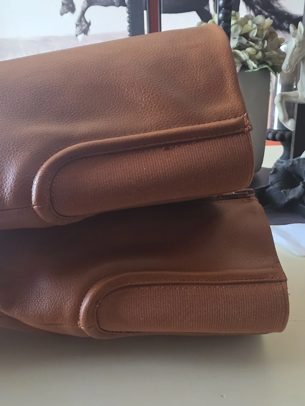 BareTraps Size 9 Tall Cognac Over-the-Knee Boots