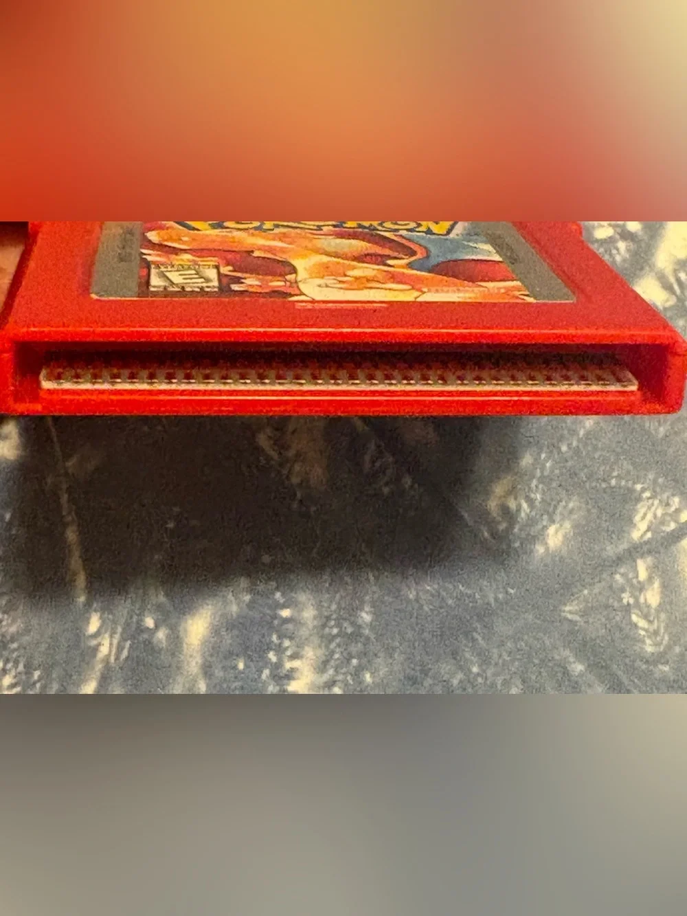 First Edition Nintendo Game Boy Color Pokémon Red Cartridge - Red