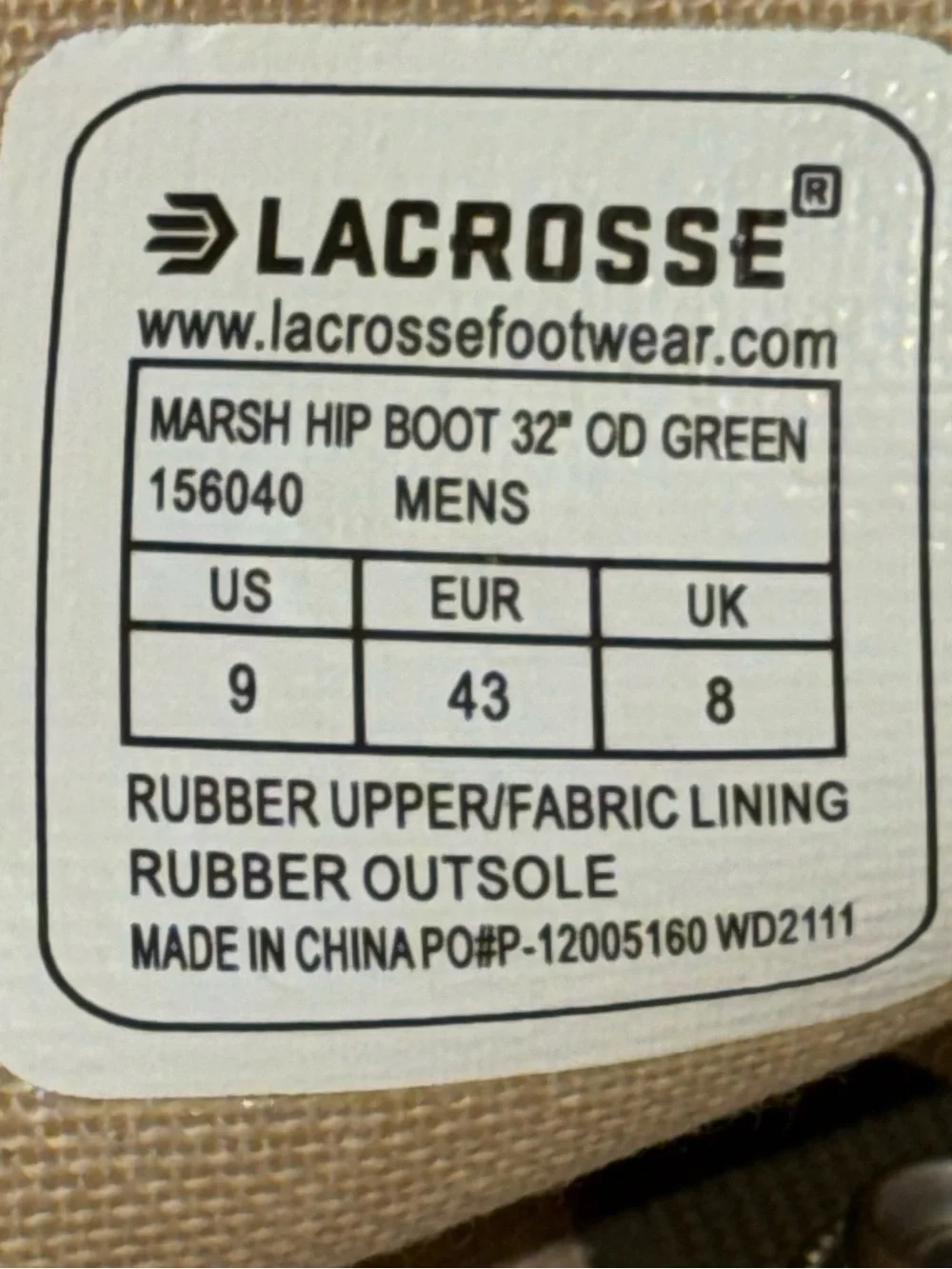 LaCrosse 32 marsh
