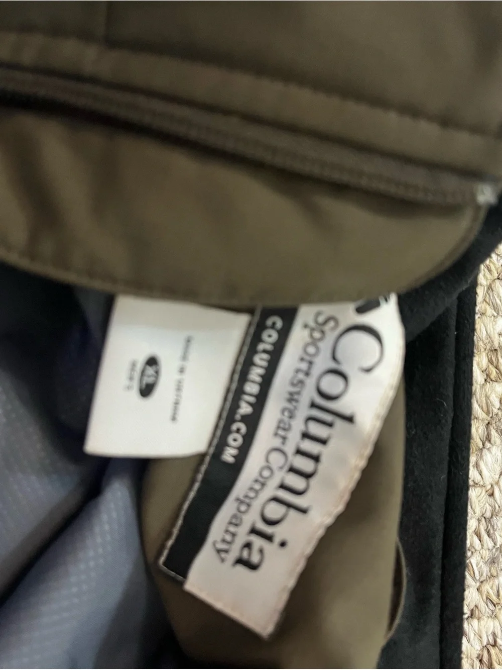 Columbia softshell jacket