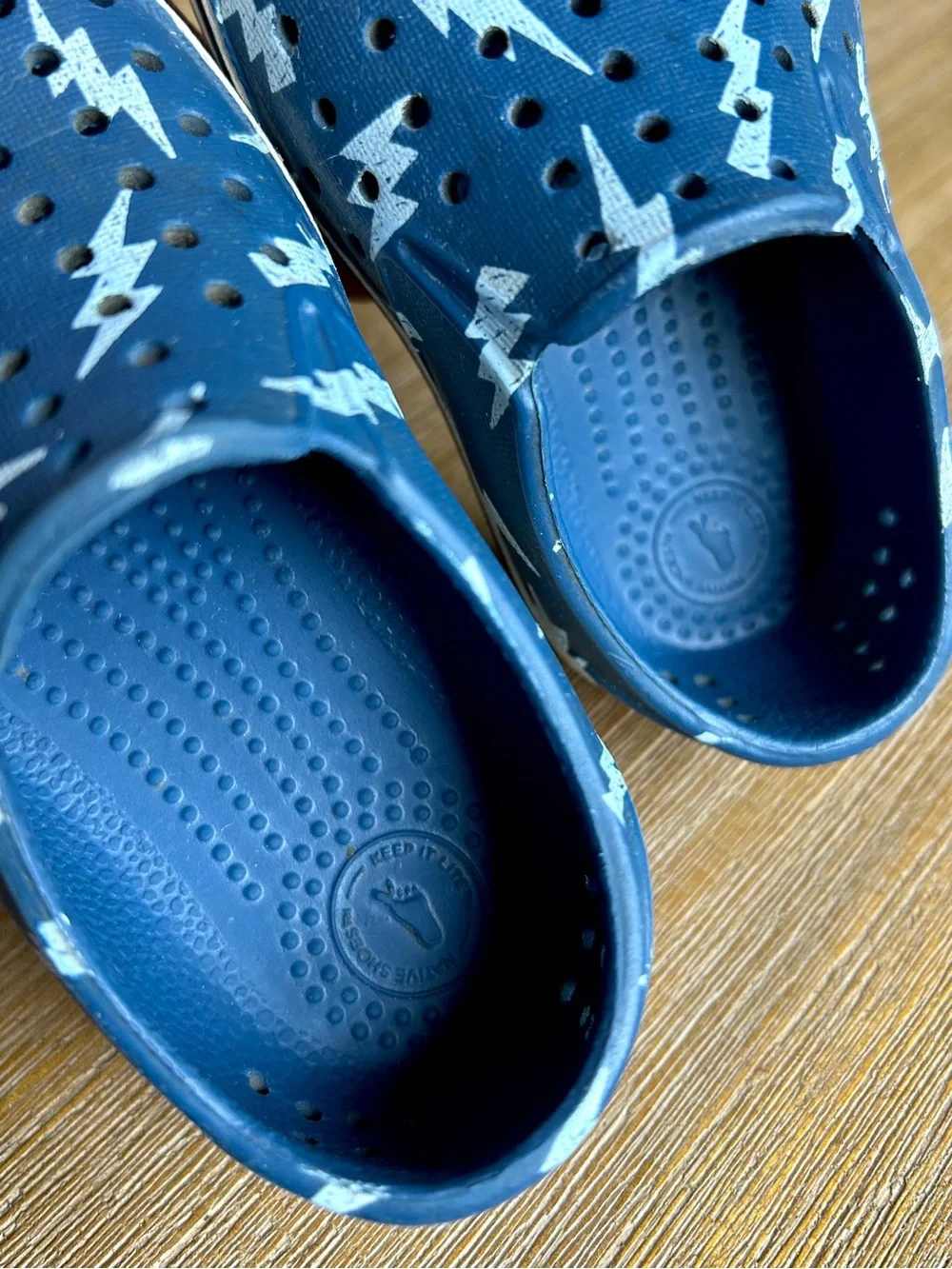 Native Shoes made from
