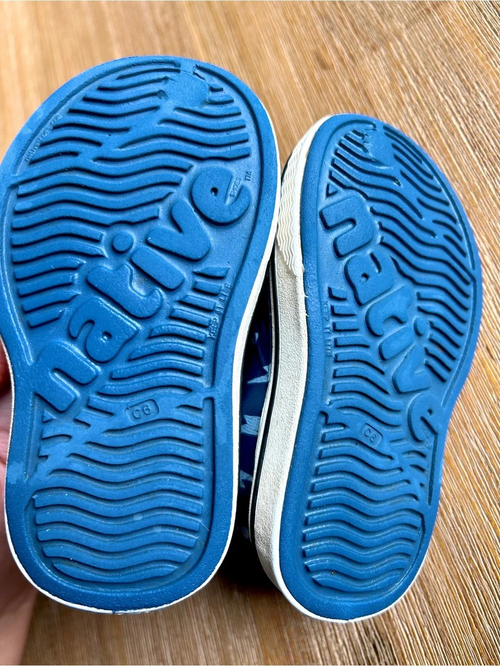 Native Shoes made from