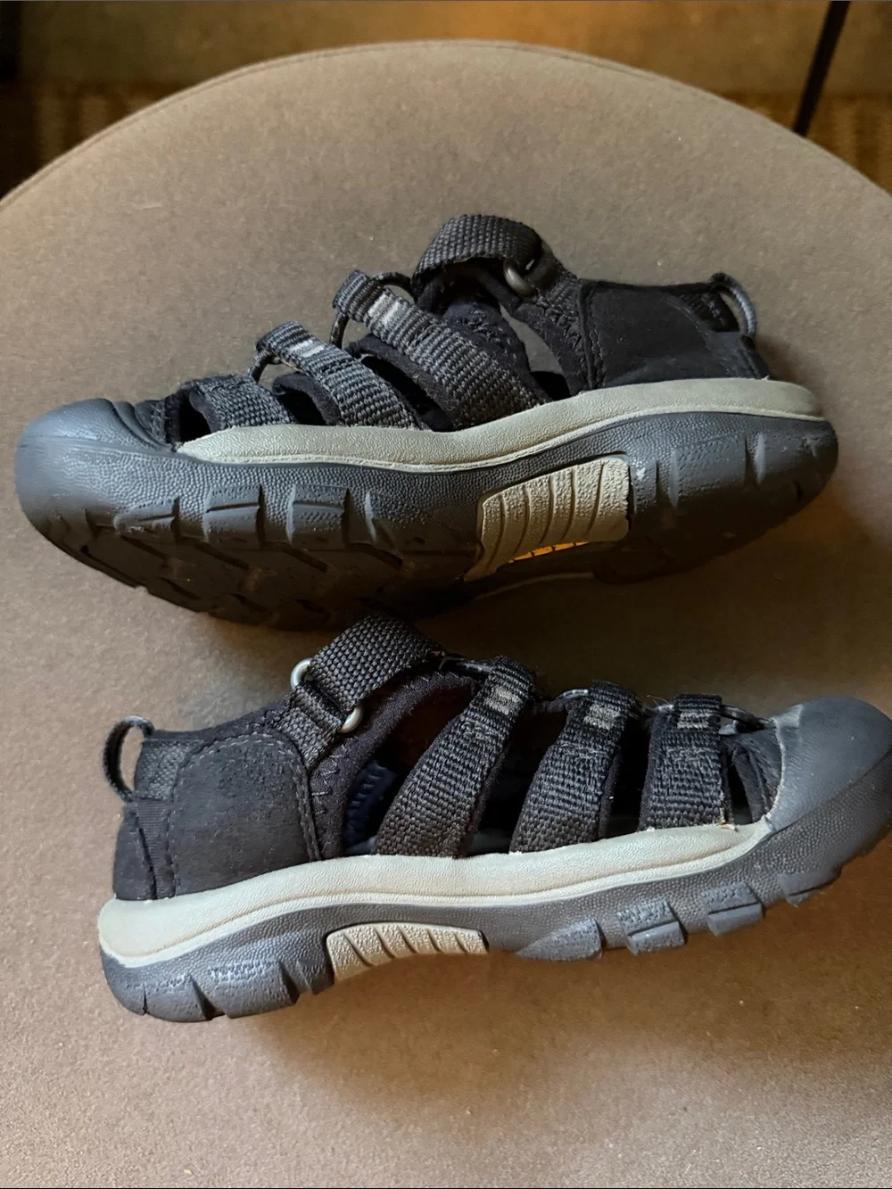 Keen Newport Waterproof Black Kids Closed-Toe Sport Sandals 12 Outdoors