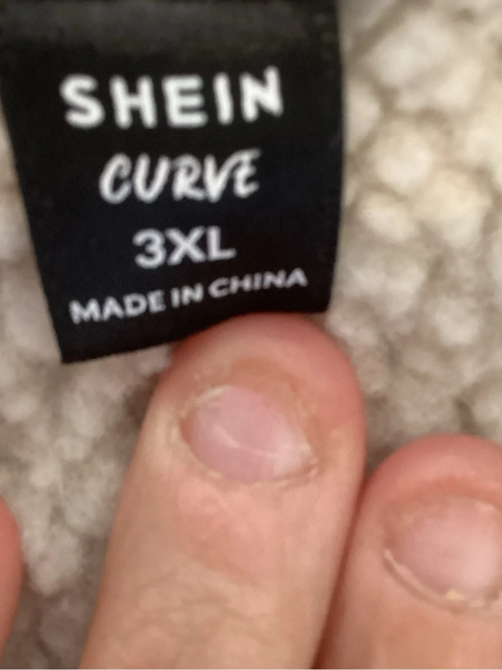 SHEIN reversible faux