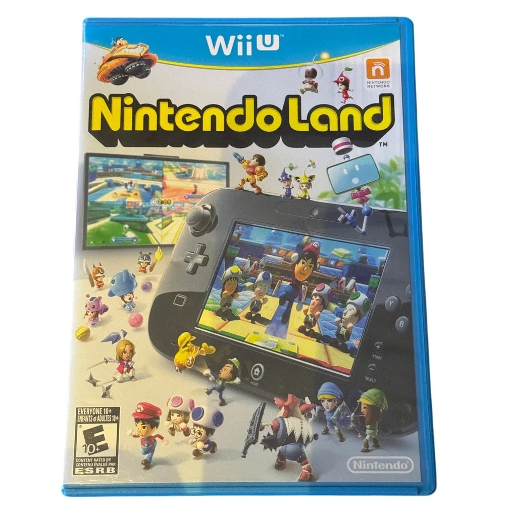 Nintendo Land Wii U Video Game WUP P ALCE USZ Not For Resale Version