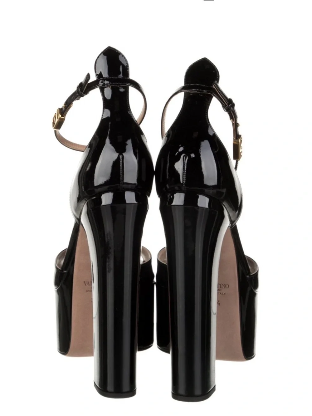 Valentino sleek patent