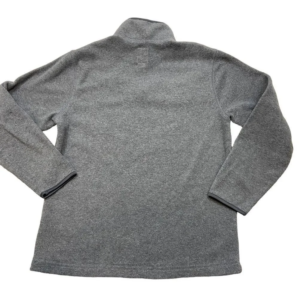 Boys Old Navy Youth Large Grey‎ Old Navy 1/4 Zip Jacket with Pockets