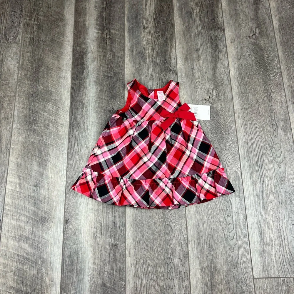 OshKosh B’gosh‎ Kids Red/Pink Plaid Dress