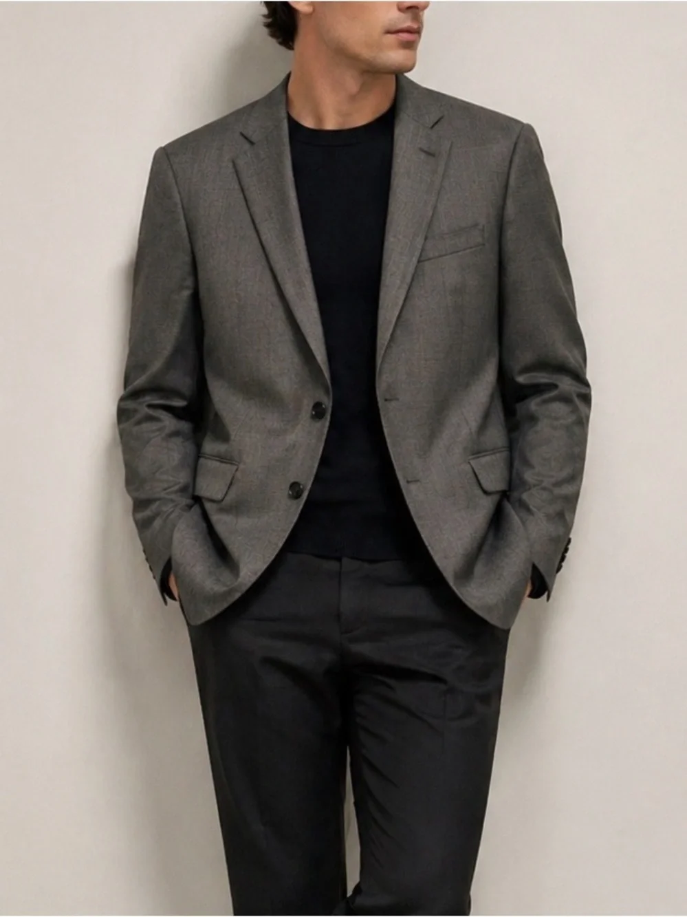 J.Crew Ludlow Italian Wool Blazer – Vitale Barberis Canonico – 40 Long – Modern