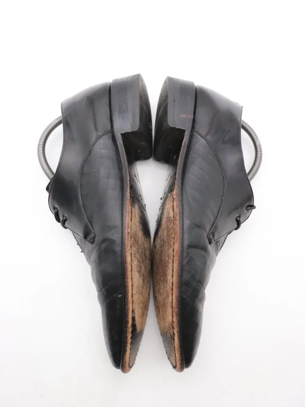 Mezlan black leather
