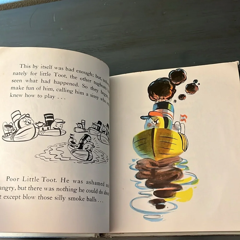 VINTAGE Little Toot by Hardie Gramatky First Edition (1939, Hardcover)
