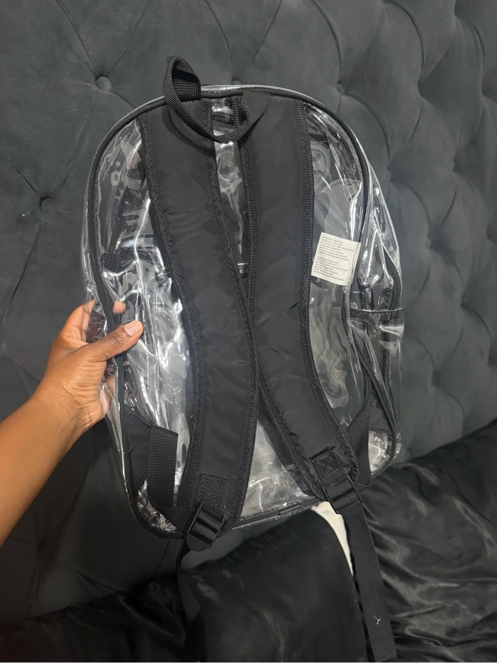 N/A transparent pvc